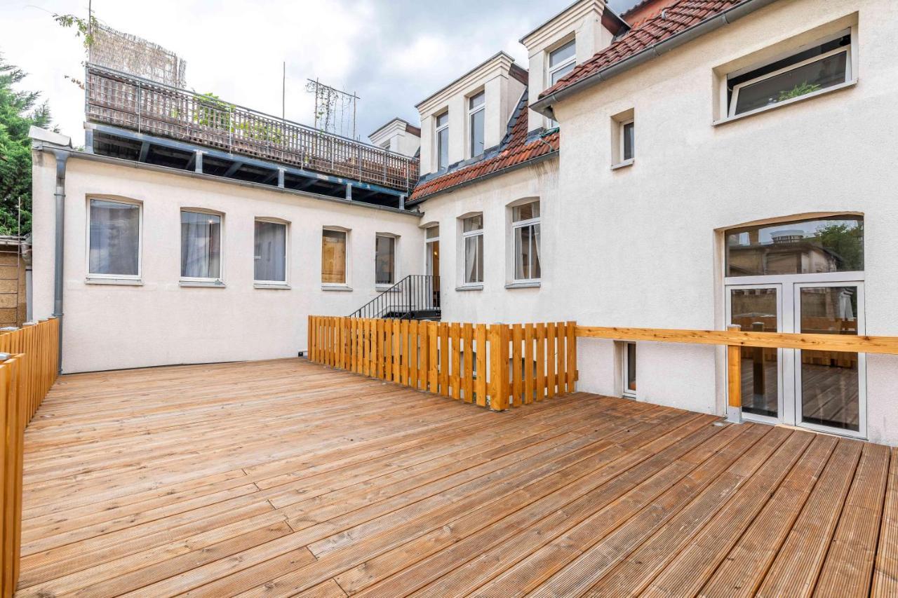 Grosser Terrassentraum In Klein Venedig ライプツィヒ エクステリア 写真